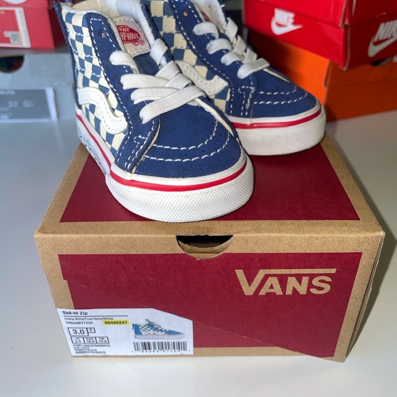 Vans High Checkered Toddler - Picture 2 of 4